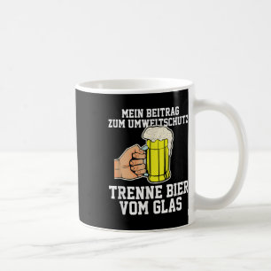 Mein Beitrag zum Umweltschutz, ich sep Kaffeetasse
