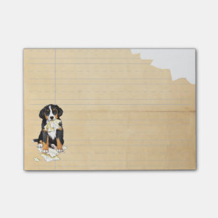 Mein Berner aß meine Hausaufgaben Post-it Klebezettel