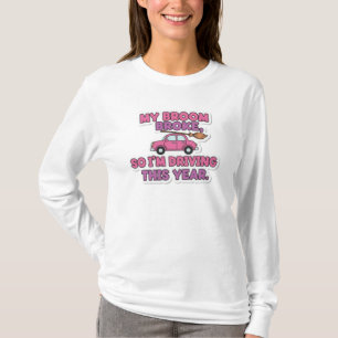 Mein Besen brach lustiger Hexenzitat Halloween H T-Shirt