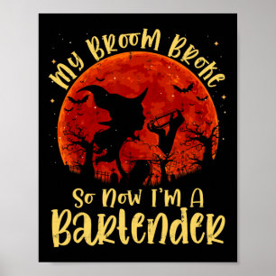Mein Besen ist kaputt, also bin ich jetzt ein Hall Poster