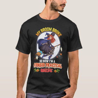 Mein Besen ist kaputt, deshalb bin ich jetzt eine T-Shirt