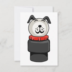 Mein bester Freund Dankeskarte