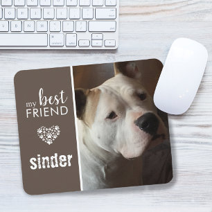 Mein bester Freund Foto Personalisiert Mousepad