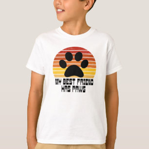 Mein bester Freund hat Pfoten T-Shirt