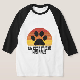Mein bester Freund hat Pfoten   T-Shirt