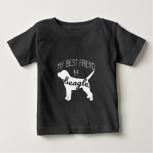 Mein bester Freund ist ein Beagle (2) Baby T-shirt