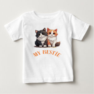 Mein bester Freund ist eine Katze Baby T-shirt
