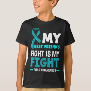 Mein bester Freund-Kampf ist mein Kampffächtenbewu T-Shirt