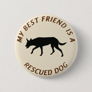 Mein bester Freund (Kelpie) Button