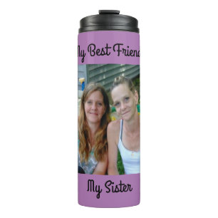 Mein bester Freund, meine Schwester, Personalisier Thermosbecher