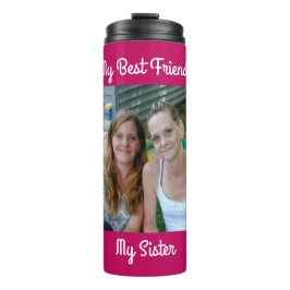 Mein bester Freund, meine Schwester, Personalisier Thermosbecher