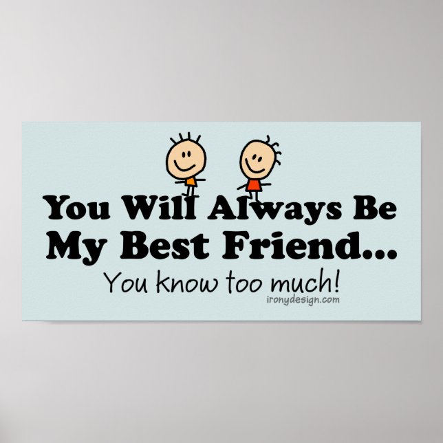 Mein bester Freund Poster (Vorne)