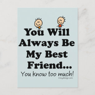 Mein bester Freund Postkarte
