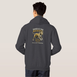 Mein bester Freund rettete mich Rettungshund Pitbu Hoodie