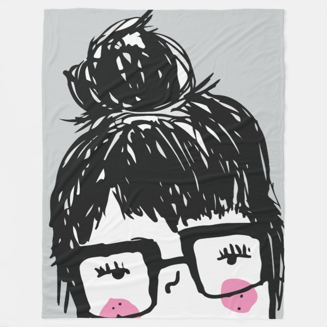 Mein bester Freund Sara Fleecedecke (Vorderseite)