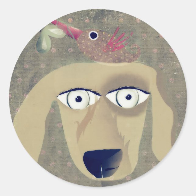 Mein bester Freund Sticker (Vorderseite)