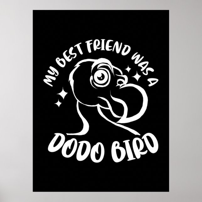 Mein bester Freund war ein Dodo-Bird Poster (Vorne)