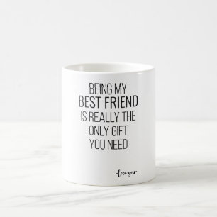 Mein bester Freund zu sein, ist wirklich das einzi Kaffeetasse