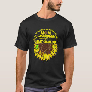 Mein Bester Segen nennt mich Mama Oma und groß T-Shirt