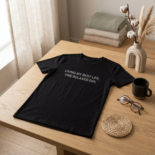 Mein Bestes Leben als entspannter Rentenvater lebe T-Shirt