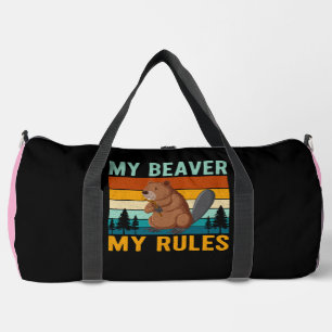 Mein Biber Meine Regeln Duffle Bag