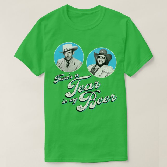 Mein Bier hat eine Träne T-Shirt (Design vorne)