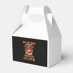 Mein Big Bro hat Ihre Back Stolz Feuerwehrmann Sch Geschenkschachtel