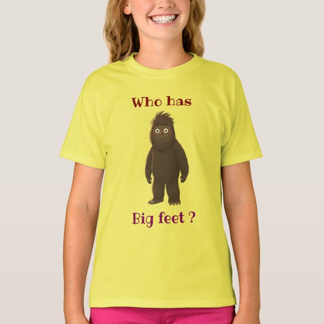 Mein Bigfoot T-Shirt (Vorderseite)