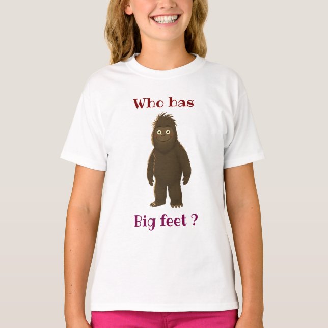 Mein Bigfoot T-Shirt (Vorderseite)