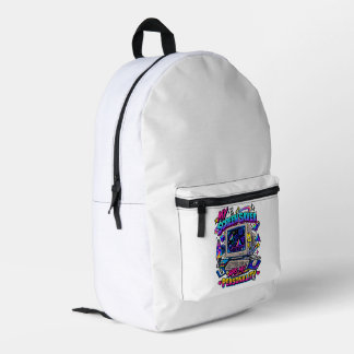 Mein Bildschirmschoner war meine Persönlichkeit – Bedruckter Rucksack