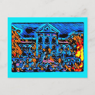 Mein blauer Traum Postkarte