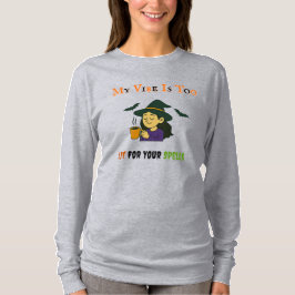 Mein Blick ist witziges Halloween HexenShirt T-Shirt