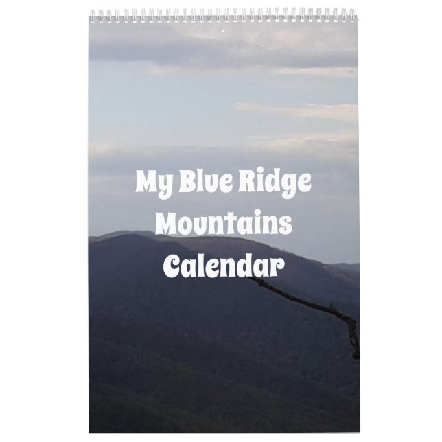 Mein Blue Ridge Mountains-Kalender Kalender (Titelbild)