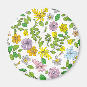 Mein Blume-Design Magnet