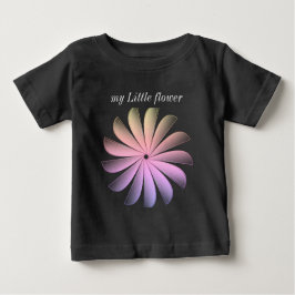 mein Blumen-Baby-T-Shirt Baby T-shirt