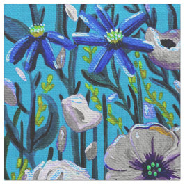 Mein Blumengewebe Stoff