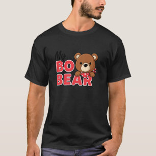 Mein Bo Bär Süßer Bär Waldland Kinder Lustiges Tie T-Shirt