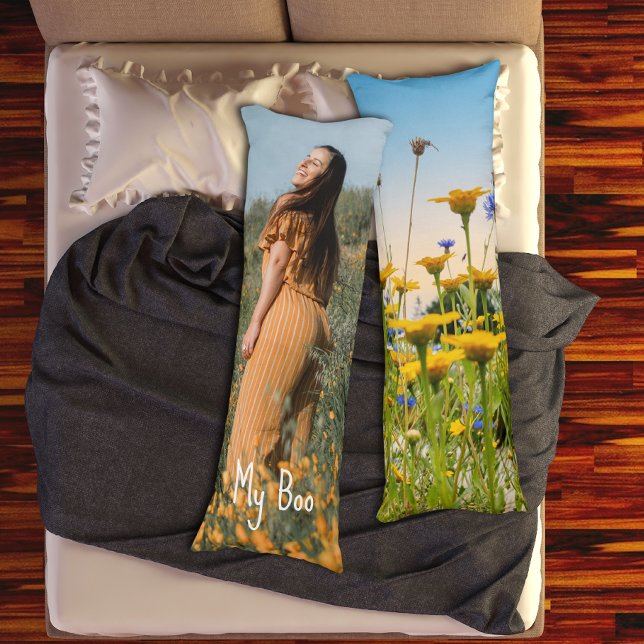 Mein Boo-Foto-Kissen Seitenschläferkissen (Von Creator hochgeladen)