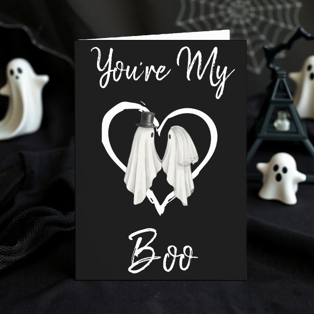 Mein Boo Ghost Halloween Happy Birthday Karte (My Boo Ghost Halloween Birthday Card
)