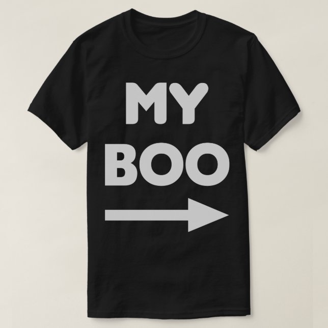 Mein Boo Matching Couples Tee Shirt (Design vorne)