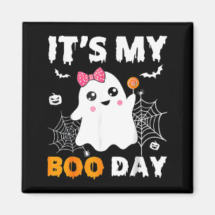Mein Boo-Tag Halloween Geburtstag Geist  Magnet