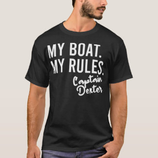 Mein Boot, das ich regiere, Captain Deter Personal T-Shirt