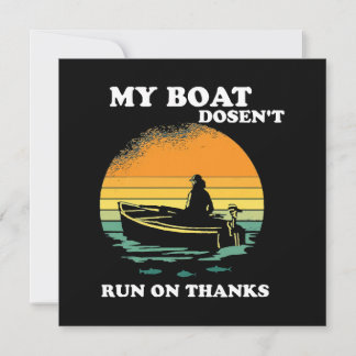 Mein Boot läuft nicht auf Danke