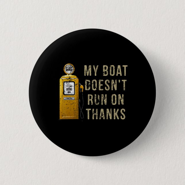 Mein Boot läuft nicht danke Button (Vorderseite)