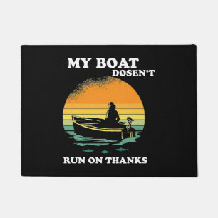 Mein Boot läuft nicht mit Danke Fußmatte