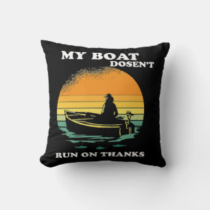 Mein Boot läuft nicht mit Danke Kissen