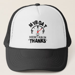 Mein Boot läuft nicht mit DANKE, Lustige Kapitän G Truckerkappe