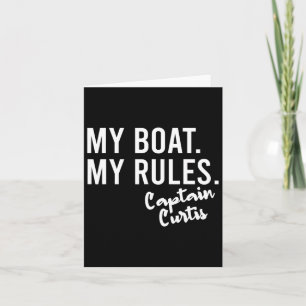 Mein Boot, mein regierender Kapitän Curtis Persona Karte
