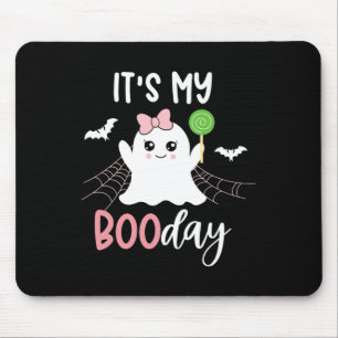 Mein Bootstag Niedliches Halloween-Geburtstagsgeis Mousepad