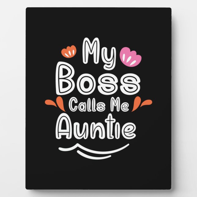 Mein Boss nennt mir ein Geschenk von Mutter Tante Fotoplatte (Vorderseite)